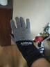 奧尼捷（AONIJIE）運動(dòng)手套男登山徒步防滑耐磨可觸屏戶(hù)外騎行透氣訓練手套女 灰色 M 曬單實(shí)拍圖
