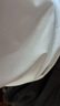 GENIOLAMODE森馬集團短袖T恤男純色基礎寬松休閑純棉五分袖舒適百搭t恤 曬單實拍圖