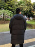 安踏三層速暖羽絨丨中長(cháng)款男士羽絨服冬季新款鴨絨保暖四防面包服 曬單實(shí)拍圖