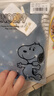 史努比（SNOOPY）童裝兒童秋褲男童棉質(zhì)保暖褲中小童棉毛褲2條裝 白色+藍色 曬單實(shí)拍圖