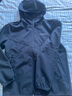 李寧荷葉風(fēng)衣丨加絨開(kāi)衫運動(dòng)服男防風(fēng)防潑水夾克外套AFDU883 曬單實(shí)拍圖