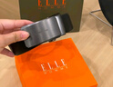 ELLE HOMME法國品牌男士皮帶男真皮自動扣牛皮褲腰帶七夕情人節(jié)禮物送男友 【專柜禮盒】902179/質(zhì)感槍色 115cm -130cm默認(rèn)發(fā)出（可修剪） 曬單實拍圖