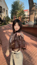 CinvaiKrose【趙昭儀同款】包包女包2025新款手提保齡球包單肩斜挎包生日禮物 咖啡色【送女友老婆女生禮物走心】 曬單實(shí)拍圖