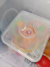 奕思瑞曼哈頓手抓球嬰兒0-6個(gè)月1歲可啃咬食品級口欲期牙膠安撫玩具搖鈴 曬單實(shí)拍圖