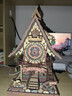 若客（ROKR）布谷鳥鐘 積木成人3D立體拼圖diy手工木質(zhì)拼裝模型玩具生日禮物女 曬單實(shí)拍圖