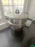 惠當家（Hui Dang Jia）電鍋多功能電熱鍋電炒鍋家用電蒸鍋一體電煮鍋加厚304不銹鋼電火鍋G08-32國家補貼 曬單實(shí)拍圖