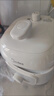 美的（Midea）迷你小白鍋電壓力鍋1.8L宿舍1-3人 全自動智能預約電飯煲高壓鍋70kPa高壓快煮開蓋煲湯MY-E220 曬單實拍圖