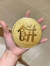 老鳳祥足金999愛(ài)心黃金大餅純金擺件投資金條七夕情人節禮物送男女朋友 【七夕禮物】黃金大餅約1g 曬單實(shí)拍圖