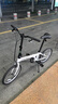 大行（DAHON）D6折疊自行車(chē)20英寸6速入門(mén)級折疊車(chē)成人學(xué)生通勤休閑單車(chē)KBC061 白色 曬單實(shí)拍圖