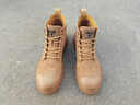 JEEP【順豐包郵】吉普高幫鞋男秋冬英倫風(fēng)工裝馬丁靴厚底戶(hù)外休閑男鞋 土黃 【官方旗艦版/送襪子】 42 【標準運動(dòng)鞋碼】 曬單實(shí)拍圖