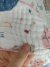 好孩子（gb）嬰兒浴巾純棉六層紗布浴巾新生嬰兒洗澡大毛巾兒童浴巾6層紗布被 曬單實(shí)拍圖