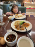 戴維貝拉（DAVE＆BELLA）兒童童裝夏裝女連衣裙網(wǎng)紗裙公主裙兒童蓬蓬裙DB7536-R煙紫色 曬單實拍圖