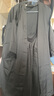 貓惑純欲冰絲睡衣女士帶胸墊吊帶仿真絲情趣睡裙家居服七夕情人節(jié)禮物 黑色【帶胸墊】【睡裙+睡袍】 XL 【適合115-135】 曬單實拍圖