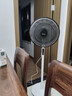 美的（Midea）電風(fēng)扇家用落地扇立式節能風(fēng)扇輕音低噪大風(fēng)量轉頁(yè)扇臥室宿舍臺式搖頭小型電扇國家補貼 【7葉勁風(fēng) 加大尺寸 遙控款】黑白SAH35BJD 曬單實(shí)拍圖
