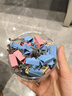 得力（deli）【超級爆款】48只25mm彩色長(cháng)尾夾票夾 4#中號金屬燕尾夾票據文件夾辦公 48只/筒 8554ES 曬單實(shí)拍圖