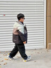 G.DUCKKIDS小黃鴨男童冬季羽絨服沖鋒衣三合一可拆卸外套2025新款中大兒童男 黑色沖鋒衣+羽絨內膽 130 cm (建議身高115-125CM,體重40-50斤) 曬單實(shí)拍圖