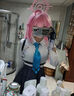 神獸王國碧藍檔案cos服全套 小鳥(niǎo)游星野二次元演出服cosplay動(dòng)漫卡通周邊 全套裝+假發(fā)+光環(huán)+定制鞋（備注） L 曬單實(shí)拍圖