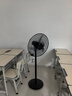 志高（CHIGO）電風(fēng)扇落地扇家用臺式夏天小宿舍遙控立式搖頭工業(yè)大風(fēng)力電扇 18英寸大風(fēng)力機械四檔五葉【純銅加長(cháng)線(xiàn)款】 曬單實(shí)拍圖