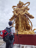 探路者（TOREAD） 雪域AIR登山背包戶外專業(yè)徒步防潑水30L大容量雙肩旅行包 暗山藍 曬單實拍圖