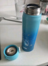 膳魔師（THERMOS）保溫杯兒童男女士學(xué)生水杯大容量不銹鋼車(chē)載杯子生日禮物JNL 【316L不銹鋼-海洋藍色】 500ml 曬單實(shí)拍圖