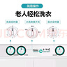 海爾（Haier） 洗衣機9公斤大容量家用半自動(dòng)洗衣機 雙缸雙桶強勁動(dòng)力 雙凈力 防鼠底座 操作簡(jiǎn)單XPB90-197BS 曬單實(shí)拍圖