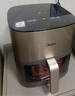美的（Midea）小炎烤空氣炸鍋上下雙熱源 可視大視窗免翻面 家用多功能智能觸屏 6L實用大容量 金屬內(nèi)腔 KZC6054 曬單實拍圖