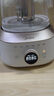 美的（Midea）全玻璃養(yǎng)生壺全自動燒水壺母嬰恒溫電熱水壺花茶壺全包裹護底防碎1.5L MK-YS15B201 曬單實拍圖
