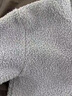 南極人（Nanjiren）男士睡衣男仿半邊絨加絨加厚秋冬抗寒保暖連帽款可外穿家居服套裝 深灰 2XL 【建議140-160斤】 曬單實(shí)拍圖