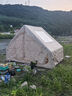 山約山約自動(dòng)充氣帳篷戶外露營(yíng)棉布折疊小屋防雨加厚野營(yíng)過(guò)夜冬季保暖 牛津布6.3平星空款+電動(dòng)泵 曬單實(shí)拍圖