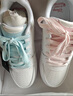 李寧迪士尼瑪麗貓聯(lián)名系列奶酪板鞋女子運動(dòng)鞋鞋子AGCT382 標準白/櫻花粉/淡臍藍-7 36 曬單實(shí)拍圖