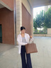 CALWAN KEODH包包女包托特包輕奢大容量真皮通勤時(shí)尚單肩包生日禮物送女友老婆 【煙灰色】百搭大氣上課上班實(shí)用走心女生閨蜜 曬單實(shí)拍圖