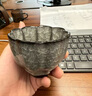 胖東來 DL冰花黑冰茶杯陶瓷主人杯開片冰裂紋茶杯建盞功夫茶具茶杯個(gè)人專用 冰花釉-雪蓮杯150ml（禮盒裝） 曬單實(shí)拍圖