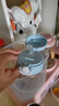WOIBABY適配貝親直飲吸管奶瓶配件學(xué)飲吸管水杯蓋寬口徑手柄三代通用 藍(lán)色（12個(gè)月+）吸管彈力杯蓋+手提繩 曬單實(shí)拍圖