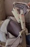 baby friend腰凳嬰兒坐凳寶寶背帶前后兩用多功能抱抱托外出抱娃神器透氣灰色 曬單實拍圖