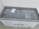 冰爾瑪冰柜商用大容量冷柜冰箱冷藏展示柜雪糕柜超市點(diǎn)菜柜保鮮全冷凍兩用透明玻璃臥式島柜家用 1.4米雙門(mén)【豪華款】 曬單實(shí)拍圖