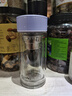 富光玻璃杯女雙層隔熱迷你小號容量透明花茶水杯子 紫色230ml 曬單實(shí)拍圖