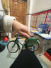 創(chuàng  )京懿選28二八大杠自行車(chē)模型擺件組裝仿真合金懷舊復古單車(chē)diy拼裝玩具 燈光版二八大杠男黑 打氣筒+公文 自行車(chē) 曬單實(shí)拍圖