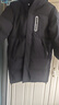 鴨鴨鴨鴨兒童羽絨服男女童冬季新款長(zhǎng)款過膝中大童裝極寒親子裝加厚外 黑色 150 (充絨量181g) 曬單實(shí)拍圖