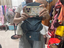 egobaby嬰兒背帶前后兩用抱娃神器寶寶腰凳前抱式遛娃二美國狗四季透氣款 omini透氣款-碳灰色+腰包+防風(fēng)帽 曬單實(shí)拍圖