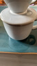 宜家（IKEA）GLADELIG格拉德里石瓷彩釉大杯灰色可洗碗機微波爐現代 灰色杯子370毫升 曬單實(shí)拍圖