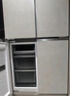 美的（Midea）首創(chuàng)45cm超薄嵌入餐邊柜家用客廳冰箱左餐右廚大容量底部散熱十字四開門國家補(bǔ)貼BCD-427WUSGPZM 曬單實(shí)拍圖
