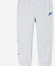 NIKE 耐克童裝女童純棉長(cháng)褲春秋舒適毛圈兒童休閑運動(dòng)褲子 曬單實(shí)拍圖