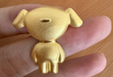 中國黃金[狗頭金]京東JOY金條Au99.99 20克   投資金條送禮收藏 支持回購 曬單實(shí)拍圖