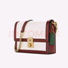 蔻馳（COACH）【品牌直供】女士HUTTON小號(hào)單肩斜挎包馬鞍包612B4CAH-FW 曬單實(shí)拍圖