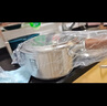 康巴赫（KBH）316L不銹鋼奶鍋寶寶輔食鍋帶蒸屜嬰兒煎煮一體小奶鍋煮面鍋18cm 曬單實(shí)拍圖