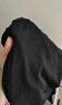 京東京造【已售300w件】短袖t恤男衣服秋季男士打底外穿 黑色 L 曬單實(shí)拍圖