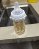 貝親（Pigeon）PPSU寬口徑防脹氣奶瓶240ml L號奶嘴 6個(gè)月+ AA192 曬單實(shí)拍圖