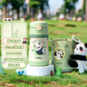 膳魔師（THERMOS）兒童吸管保溫杯禮盒帶杯套把手316L不銹鋼超輕幼兒上學(xué)學(xué)生杯TCKC 曬單實(shí)拍圖