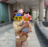 優(yōu)奇嬰兒衣服女童夏裝裙子套裝寶寶韓范童裝夏季小女孩外出分體兩件套 曬單實拍圖