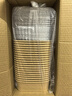 特美居（temeiju）一次性飯盒方形750型*20套食品級快餐野餐盒水果牛皮紙打包盒帶蓋 曬單實(shí)拍圖
